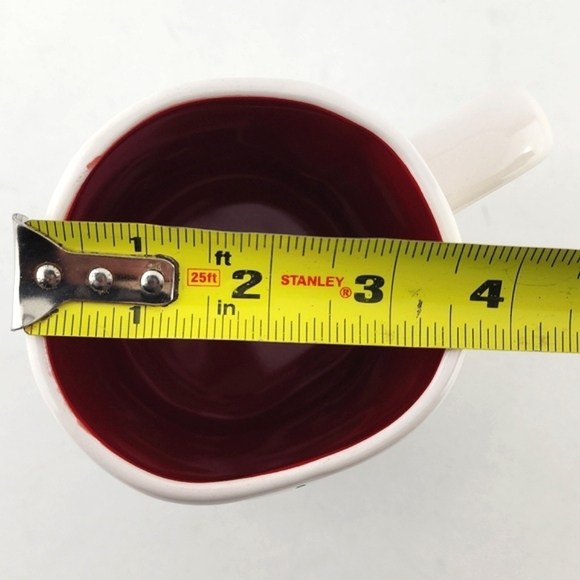 Rae Dunn Matching SANTA PAWS Marching Mug & Dog Bowl Set Large Letters White Red - Picture 13 of 15